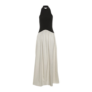 Y2060 Nuovo Abito da Donna alla Moda con Ampio Dettaglio Posteriore <span class=keywords><strong>a</strong></span> Patchwork <span class=keywords><strong>e</strong></span> Stile Aderente al Pavimento - Product Image 6
