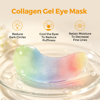 Patchs oculaires en hydrogel bio, réparation de la peau, anti-âge, masque pour les yeux en collagène de centella, usine GMPc
