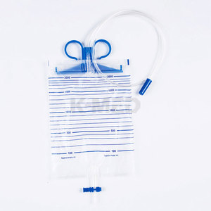 Sac à urine jetable en PVC de qualité médicale, <span class=keywords><strong>anti</strong></span>-<span class=keywords><strong>reflux</strong></span>, pour le soin quotidien des patients - Product Image 4
