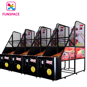 Funspace เครื่องเกมบาสเก็ตบอลสำหรับผู้ใหญ่ใช้ทักษะอิเล็กทรอนิกส์ในร่ม - Product Image 1