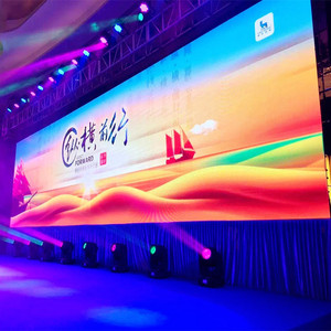 Крытый арендный фиксированный светодиодный дисплей P5 320*160 мм Модуль светодиодный видео настенный светодиодный экран цифровой видео настенный огромный экран - Product Image 3