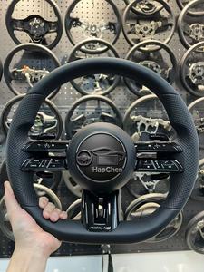 Volant en carbone forgé pour <span class=keywords><strong>circuit</strong></span> tout-terrain, texture antidérapante, pour modification <span class=keywords><strong>de</strong></span> volant <span class=keywords><strong>de</strong></span> course rétro W463 G Class - Product Image 5
