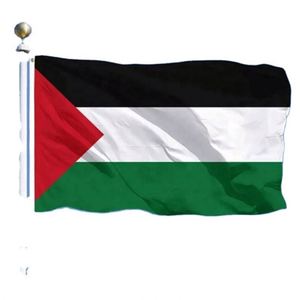 ธงชาติปาเลสไตน์แบบกำหนดเอง ขนาด 3x5 ฟุต ผลิตจากโพลีเอสเตอร์ 100% ราคาส่ง สำหรับโปรโมชั่น - Product Image 2