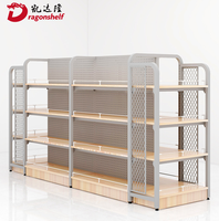 Étagères de présentation Gondole pour stands de magasin Étagères de magasin d'alimentation personnalisées Étagères de supermarché Dimensions/Étagère de magasin