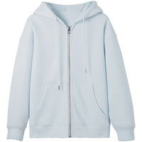Cardigan zippé en polaire brodé style coréen, coupe ample, anti-rétrécissement, pour femme, collection automne-hiver, nouvelle collection Jinan