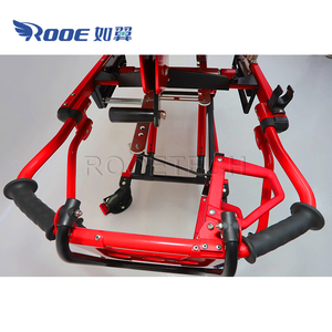 75 °   Brancard d'<span class=keywords><strong>ambulance</strong></span> à cadre en X réglable en hauteur (<span class=keywords><strong>44</strong></span>-110 cm) avec roues à vendre - Product Image 6