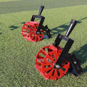 UNIO Azada de mano con ruedas para jardín, desmalezadora de mano con ruedas, azada de borde dentado para un trabajo de desmalezado fácil y eficiente - Product Image 4