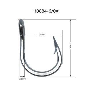 Anzuelo de Pesca de Acero Inoxidable 10884 de Alta Resistencia, Extra Grande y Grueso para Atún, Pez Espada y Marlin de Aguas Profundas - Product Image 6