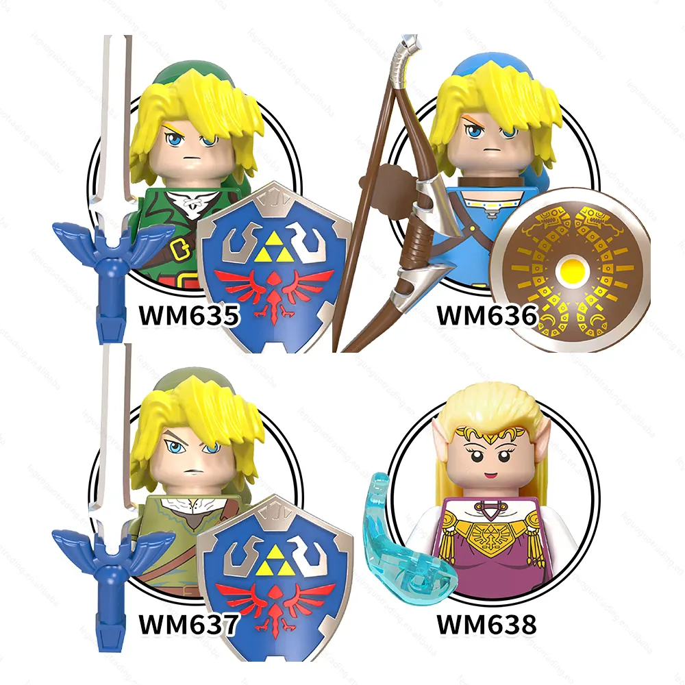 Wm6053 De Legende Van Zelda Link Prinses Zelda Mini Oorlog Bouwsteen Stenen Jongens Kinderen Meisje Ander Speelgoed