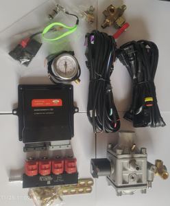 Kit complet de système de gaz naturel pour voitures à quatre cylindres pour la conversion et la transformation au GNC - Product Image 5