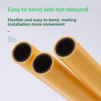 Tuberías Redondas Aisladas PEX de Alta Presión MG para Suministro de Agua Industrial, 16-32 mm, 100 m de Longitud, Certificación ISO9001 WARS, Modelo A001