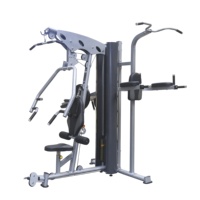 Fitness commercial entraîneur fonctionnel équipement de gymnastique câble croisé puissance Squat Rack multi-fonctionnel Smith Machine DY-8011