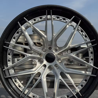 Jantes de voiture de course en fibre de carbone forgées sur mesure 18 19 20 21 22 pouces 5x112 concaves en alliage 6061-T6 pour Audi Benz Bmw