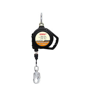 Mini arresto di caduta personale 1.8meter gemelli fettuccia auto retrattile linea di vita - Product Image 6