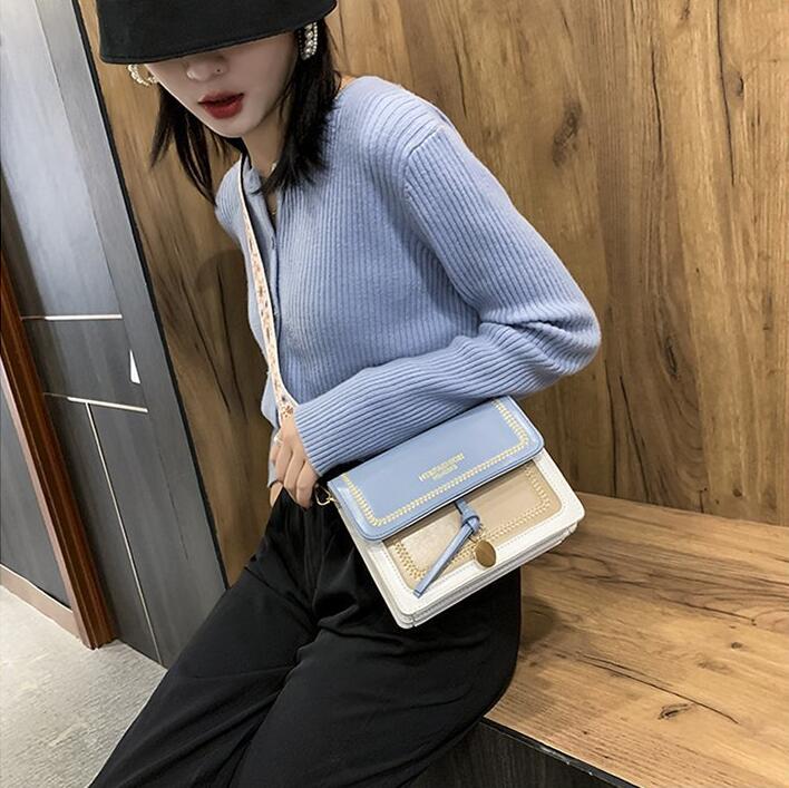 ☆韓国の人気☆【Squareline】☆Indira Shoulder Ba.g☆関税込☆ Korean Brand SQUARE line Indira Shoulder Bag S048 - Shop