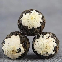 Pu'er fleur thé Dragon Ball fait à la main fleur pure floraison thé Yunnan spécial santé thé emballage en vrac