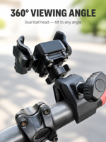 Support de téléphone pour moto Harley Davidson, anti-vibration, résistant aux intempéries, flexible, hauteur réglable, étui pour support de téléphone de vélo