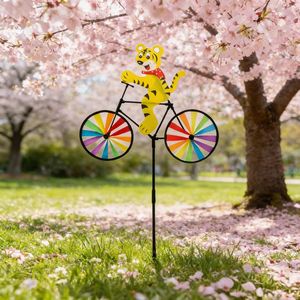Mulino a Vento da <span class=keywords><strong>Giardino</strong></span> Creativo con Animali Cavalcabili, Modellazione Tridimensionale in Plastica Impermeabile - Product Image 5