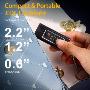Mạnh mẽ mini nhỏ EDC đèn pin USB có thể sạc lại tầm xa ngoài trời di động đa chức năng <span class=keywords><strong>LED</strong></span> <span class=keywords><strong>Keychain</strong></span> <span class=keywords><strong>Torch</strong></span> - Product Image 6