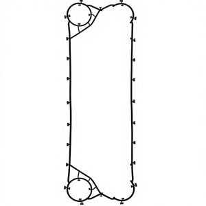 ปะเก็นแผ่นแลกเปลี่ยนความร้อน AK20 ยาง EPDM สำหรับปิดผนึกชิ้นส่วนทำความเย็นและแลกเปลี่ยนความร้อน - Product Image 1