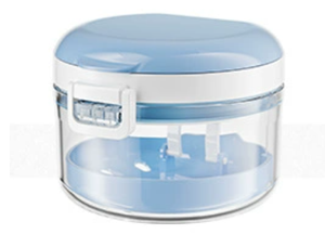 Kieferorthopädische Zahnspangen-Aufbewahrungsbox aus Kunststoff für Unsichtbare Zahnspangen Tragbare Hülle zur Zahnkorrektur Retainer-Reinigungsbox - Product Image 3