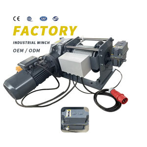 כננים תעשייתיות כננות הרמה ומשיכה חשמליות במשקל 1.5 טון עם מגביל גובה ומנוע בלם אלקטרומגנטי - Product Image 1