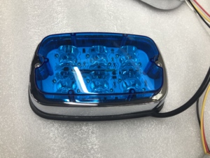 <span class=keywords><strong>Ambulance</strong></span> et pompier lumière stroboscopique latérale rouge et blanche LED carré voyant d'avertissement nouvel état montage en surface - Product Image 2
