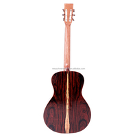 All Solid Acoustic Guitar 40 Inch 5A European Spruce Cocobolo Acoustic Guitar High End Solid Wood Guitar
