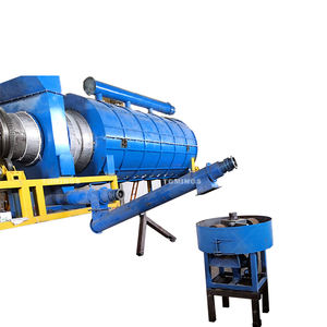 Horno de carbonización de carbón comercial a gran escala Nuevo equipo hecho a sí mismo con componente de núcleo de motor - Product Image 5