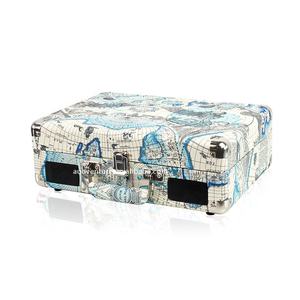 Reproductor de discos de dientes azul portátil, tocadiscos de <span class=keywords><strong>vinilo</strong></span>, 2,0, altavoz estéreo, tocadiscos, con gramófono - Product Image 1