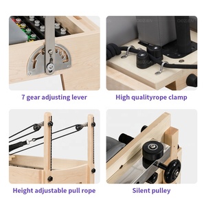 Equipo de <span class=keywords><strong>Pilates</strong></span> de madera de alta calidad, estable y duradero para uso en casa y yoga. - Product Image 5