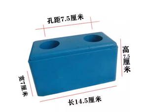 شاحنة مبردة كتلة مطاطية مضادة للتصادم ملحقات السيارة المضادة للظهر الخلفية عازلة - Product Image 6