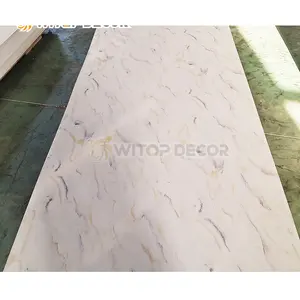 Fabricant authentique Offre Spéciale panneaux UV 4x8 feuille de marbre de PVC pour la décoration à la maison