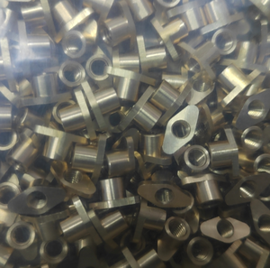 Torno automático de precisión CNC, tuerca tipo rombo de latón hecha a medida, Tuercas de diamante, Tuercas de correa de distribución - Product Image 5