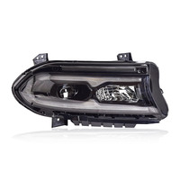 Feux avant de style automobile pour Dodge Charger 2015-2020, ensemble de phares, LED DRL, lentille de projecteur, accessoires dynamiques