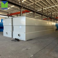 Station de traitement des eaux usées portable MBBR MBR AO pour les eaux usées industrielles laitières