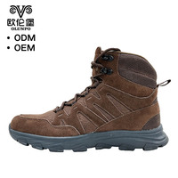 Bottes de randonnée pour hommes en daim, personnalisées avec votre marque, durables, respirantes, pour le trekking, vente en gros