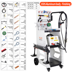 15DS OLYM <span class=keywords><strong>Prix</strong></span> usine Équipement de <span class=keywords><strong>réparation</strong></span> de <span class=keywords><strong>carrosserie</strong></span> automobile Soudeuse par points avec chariot pour la <span class=keywords><strong>réparation</strong></span> de véhicules en aluminium - Product Image 3
