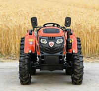 Tracteur agricole 4x4 de 50-70 CV avec moteur diesel Weichai et boîte de vitesses conçue pour les travaux agricoles intensifs, conforme aux normes Euro 5 et EPA