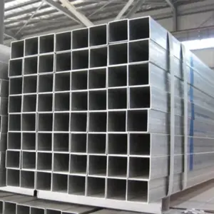 Pipe Seamless Black Steel Tube Hollow Section Tube Square Steel Rectangular Carbon Customized Hot Rolled ERW Customized Size