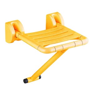 Zhuomao Wall Mounted <b>Folding</b> <b>Stool</b> Stainless Steel 3Mm Plate Anti Slip Bathroom Shower Seat For Elderly - Product Image 4