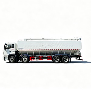 Camión de Transporte de Alimentos a Granel Blanco de 42000L de Capacidad, Remolque Eléctrico de Carga en Venta, Camión Cisterna para Entrega de Alimentos a Granel - Product Image 1