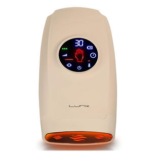 Touchscreen massaggiatore mano Cordless 6 livelli di pressione punto terapia con vibrazione e calore del prodotto per massaggio del palmo della mano - Product Image 4