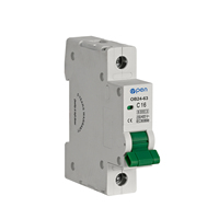 Disjoncteur miniature AC 220V 400V C65 MCB 0,5A 63A MCB Protection contre les courts-circuits et les surcharges Certificat TUV CE CB