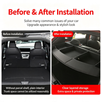 Accessoires automobiles OEM/ODM, housses de coffre non rétractables pour BMW, Nissan, Kia, Honda, Benz, Ford, Volkswagen, BYD, Mazda