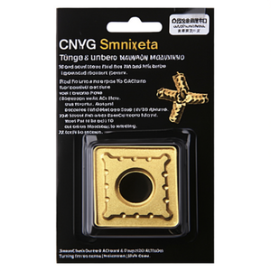 เม็ดมีดกลึง CNMG Sm แบบลบมุม 80 องศา สำหรับงานตัดโลหะ - Product Image 2