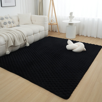 Tapis moderne en polyester à poils longs, résistant au feu et antidérapant, idéal pour salon, en velours écaille de tortue, adapté aux animaux domestiques, fabriqué à la machine