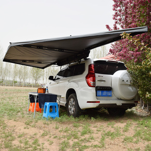 Caja de aluminio para acampar al aire libre Coche 180 grados <span class=keywords><strong>Toldo</strong></span> independiente Foxwing <span class=keywords><strong>Toldo</strong></span> independiente <span class=keywords><strong>Toldo</strong></span> de 180 grados con luces - Product Image 3