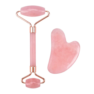 High Quality Custom Anti-aging <b>Jade</b> <b>Roller</b> and Guasha Facial Massage Tool for Face - Product Image 5