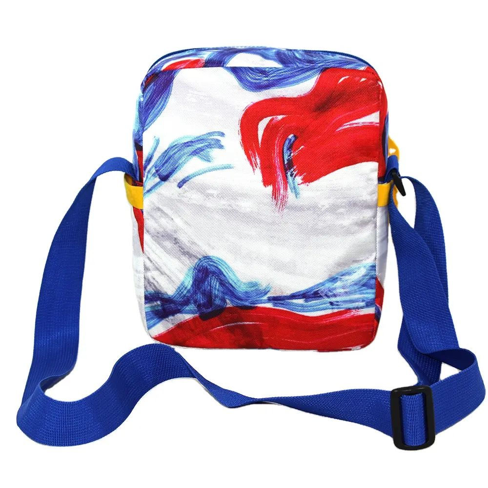 2022 postman small lightweight patterns nylon shoulder bag men bodycross messenger bag